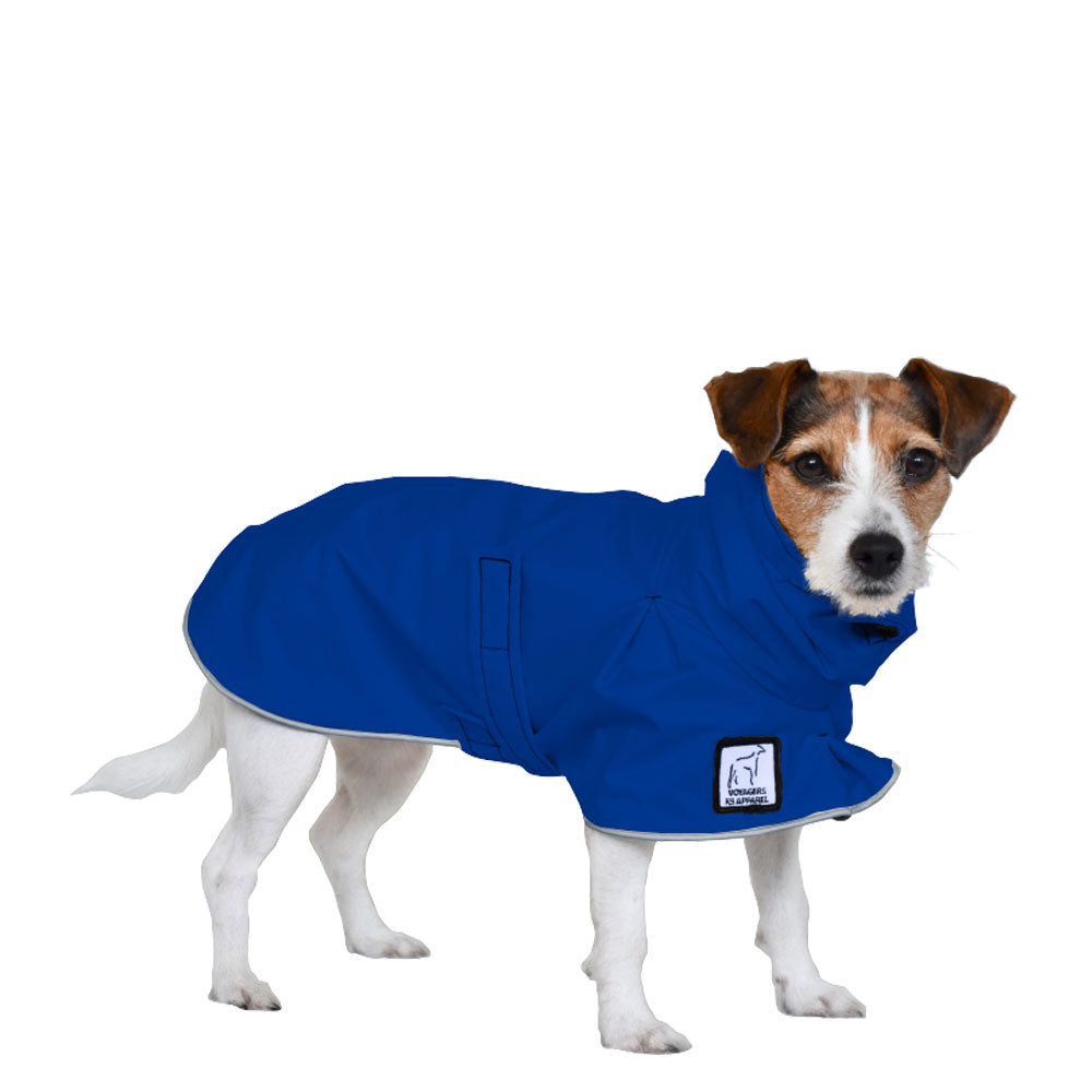 Jack Russell Terrier Rain Coat (Special Order Blue) - Voyagers K9 Apparel