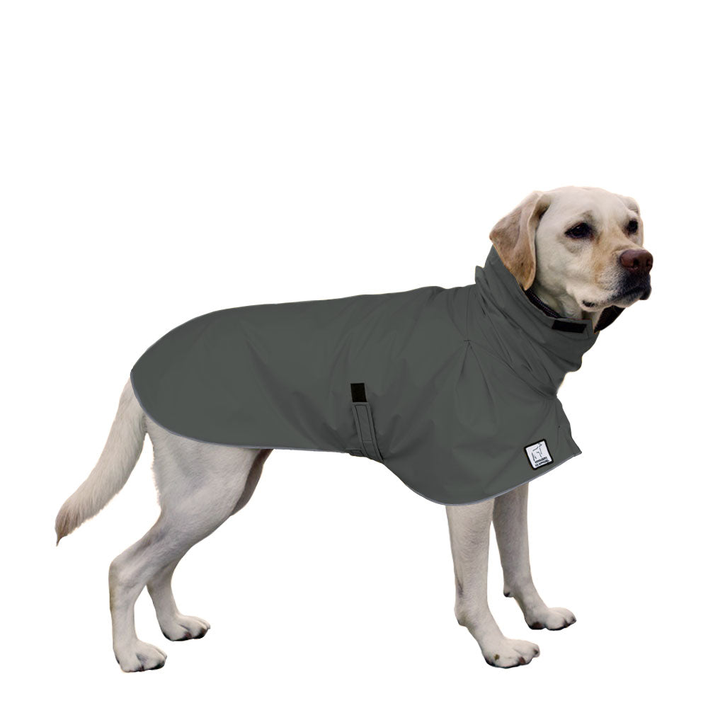 Labrador Retriever Rain Coat (Special Order Smoke) - Voyagers K9 Apparel