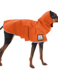 Miniature Pinscher Rain Coat (Special Order Orange) - Voyagers K9 Apparel