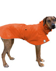 Rhodesian Ridgeback Rain Coat (Special Order Orange) - Voyagers K9 Apparel