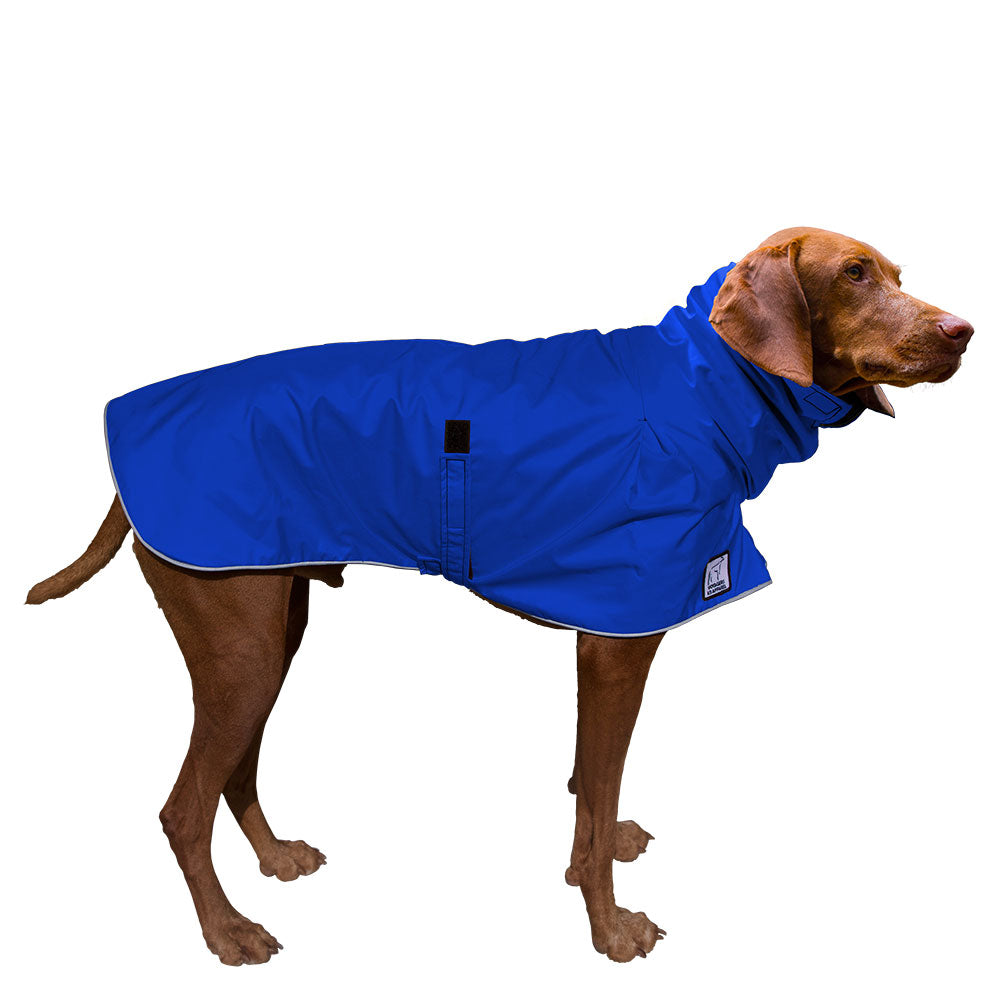 Vizsla Rain Coat (Special Order Blue) - Voyagers K9 Apparel