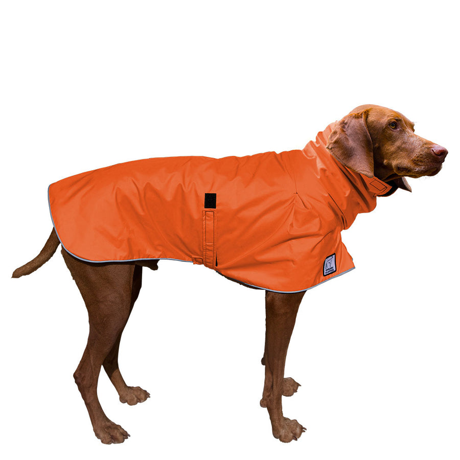 Vizsla Rain Coat (Special Order Orange) - Voyagers K9 Apparel