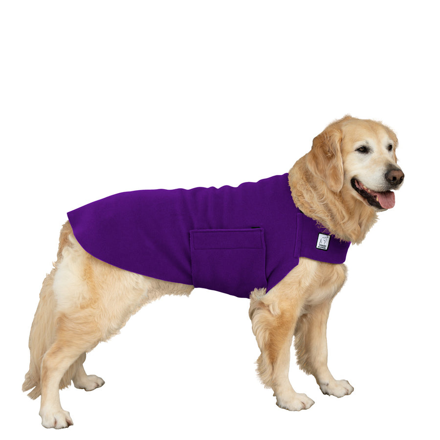 Golden Retriever Tummy Warmer Dog Vest (Purple) - Voyagers K9 Apparel Dog Gear