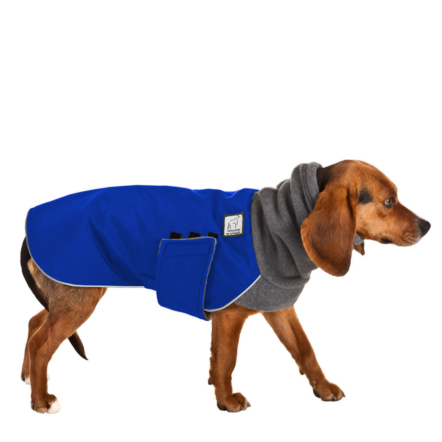  Beagle Winter Coat (Special Order Blue) - Voyagers K9 Apparel