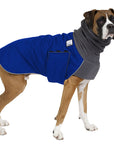 Boxer Winter Coat (Special Order Blue) - Voyagers K9 Apparel