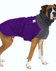 Boxer Winter Coat (Special Order Purple) - Voyagers K9 Apparel