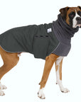 Boxer Winter Coat (Special Order Smoke) - Voyagers K9 Apparel