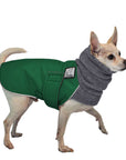 Chihuahua Winter Coat (Special Order Green) - Voyagers K9 Apparel