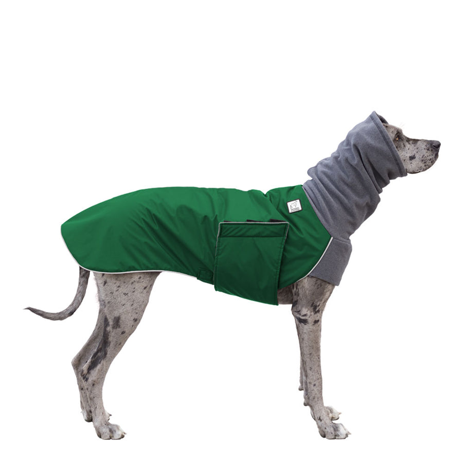 Great Dane Winter Coat (Special Order Green) - Voyagers K9 Apparel