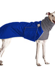 Greyhound Winter Coat (Special Order Blue) - Voyagers K9 Apparel