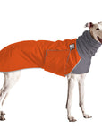 Greyhound Winter Coat (Special Order Orange) - Voyagers K9 Apparel