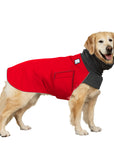 Golden Retriever Winter Coat (Red) - Voyagers K9 Apparel Dog Gear