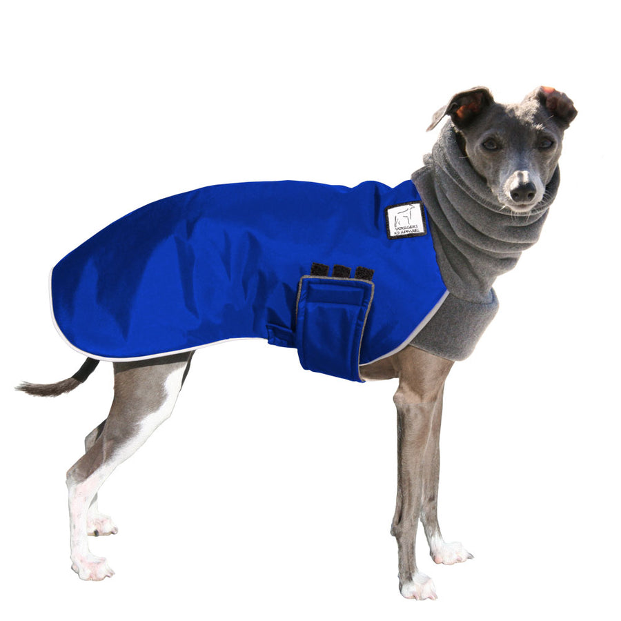 Italian Greyhound Winter Coat (Special Order Blue) - Voyagers K9 Apparel