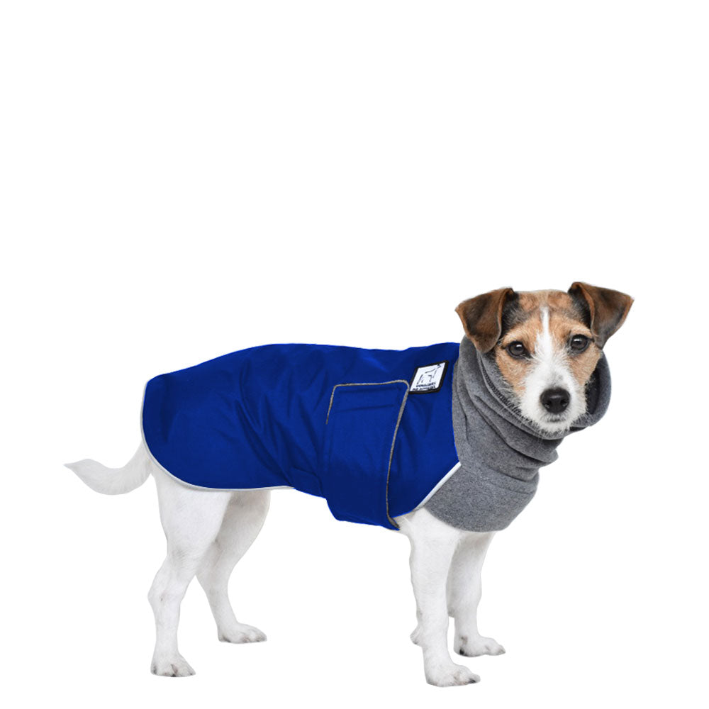 Jack Russell Terrier Winter Coat (Special Order Blue) - Voyagers K9 Apparel