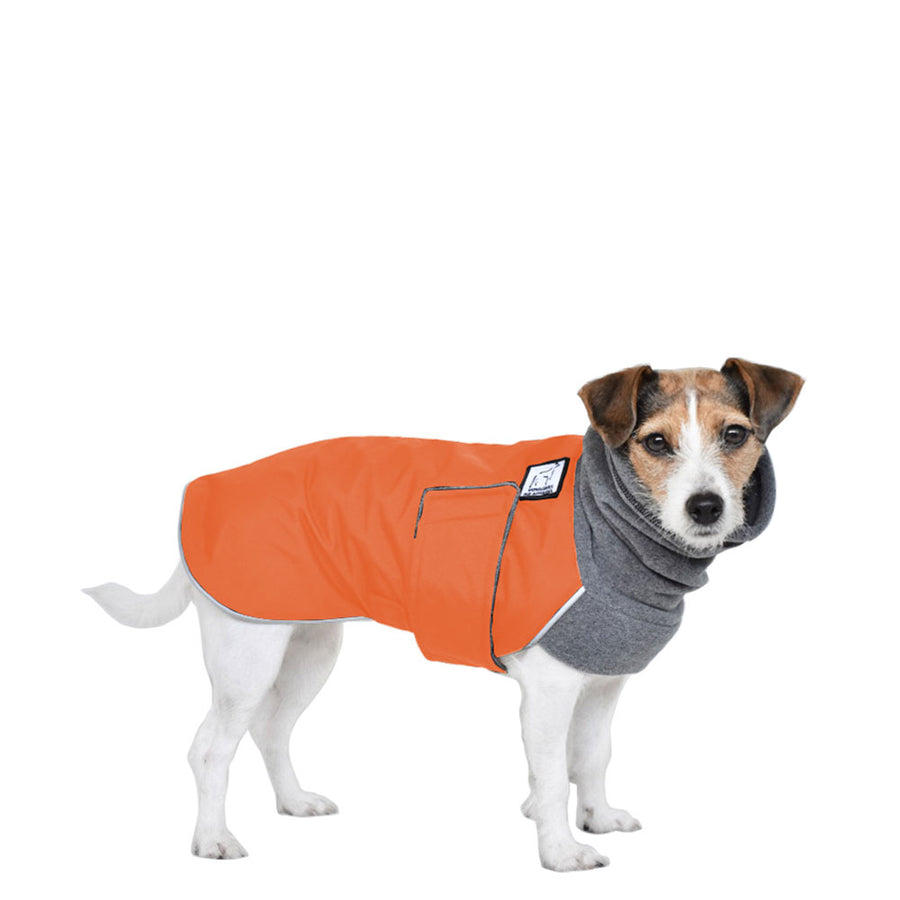 Jack Russell Terrier Winter Coat (Special Order Orange) - Voyagers K9 Apparel