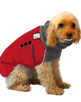 Miniature Poodle Winter Coat (Red) - Voyagers K9 Apparel Dog Gear
