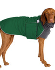 Vizsla Winter Coat (Special Order Green) - Voyagers K9 Apparel