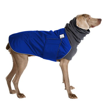 Weimaraner Winter Coat (Special Order Blue) - Voyagers K9 Apparel