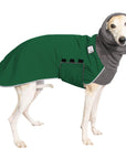 Whippet Winter Coat (Special Order Green) - Voyagers K9 Apparel